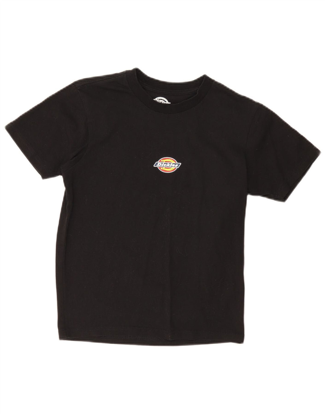 Dickies T-shirt grafica da donna Top UK 12 cotone nero medio