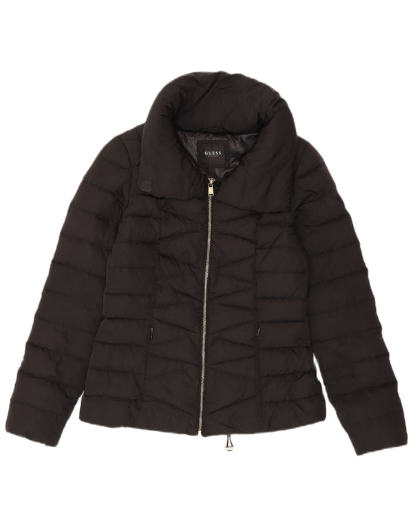 Giacca imbottita da donna Guess UK 10 Small Poliestere nero