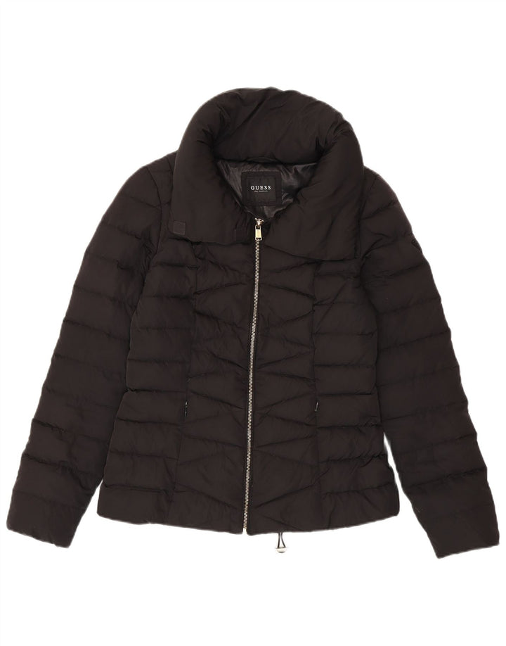 Giacca imbottita da donna Guess UK 10 Small Poliestere nero