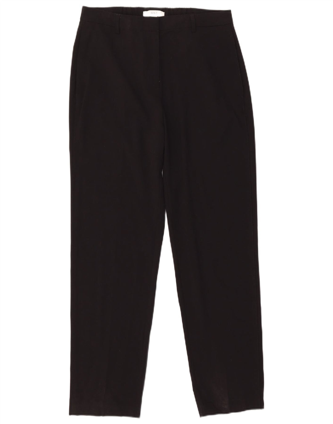 Pantaloni chino slim da donna Marks & Spencer UK 12 medi W30 L29 neri