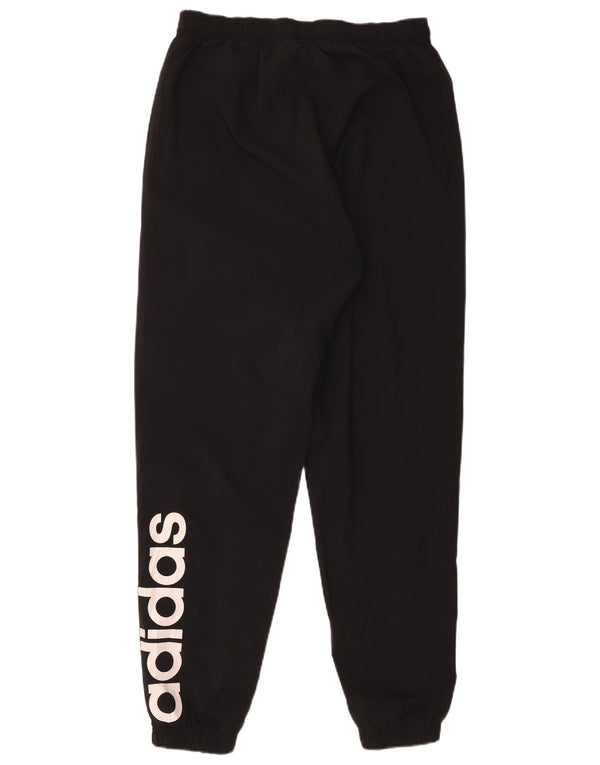 Adidas Pantaloni da tuta grafica da uomo Joggers Medium Nero Poliestere