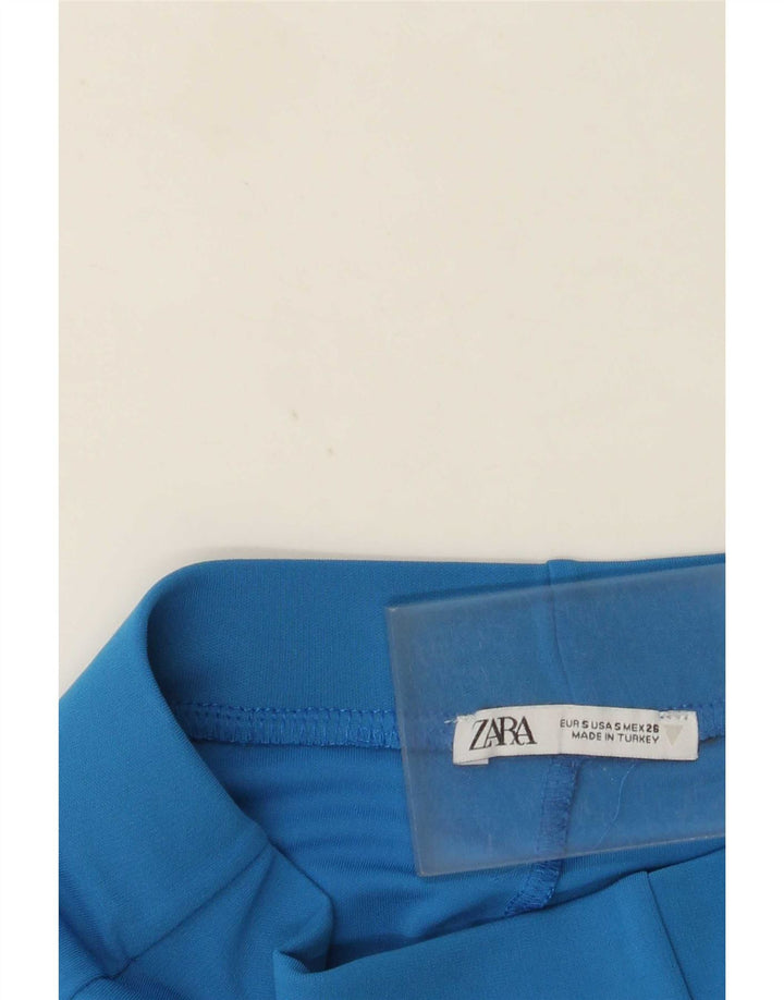 Pantaloni da tuta svasati da donna Zara UK 8 piccoli blu