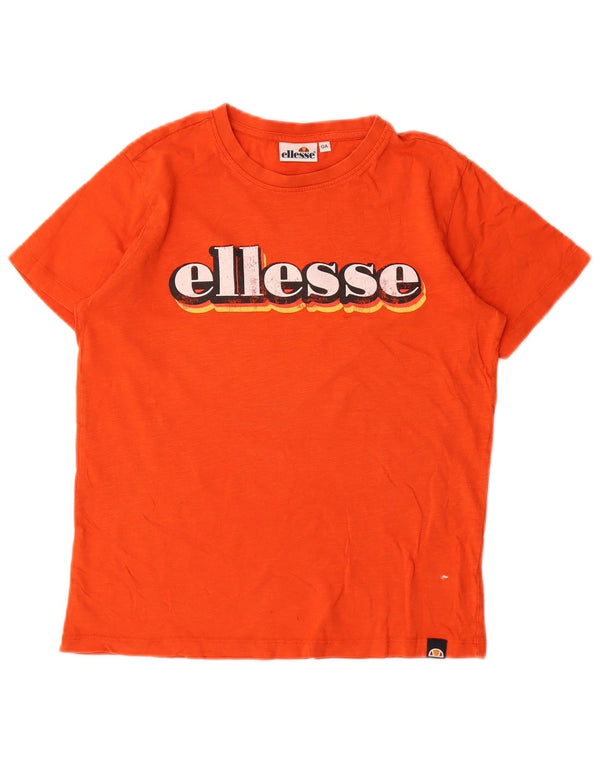 Maglietta grafica per ragazzi Ellesse, 11-12 anni, arancione