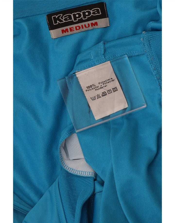 Giacca da tuta da uomo KAPPA in poliestere color block blu medio