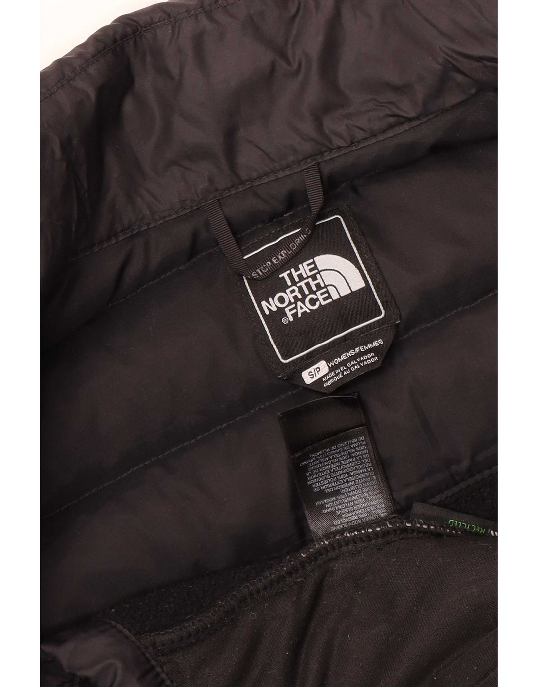 Giacca imbottita foderata oversize da donna The North Face UK 10 piccola nera