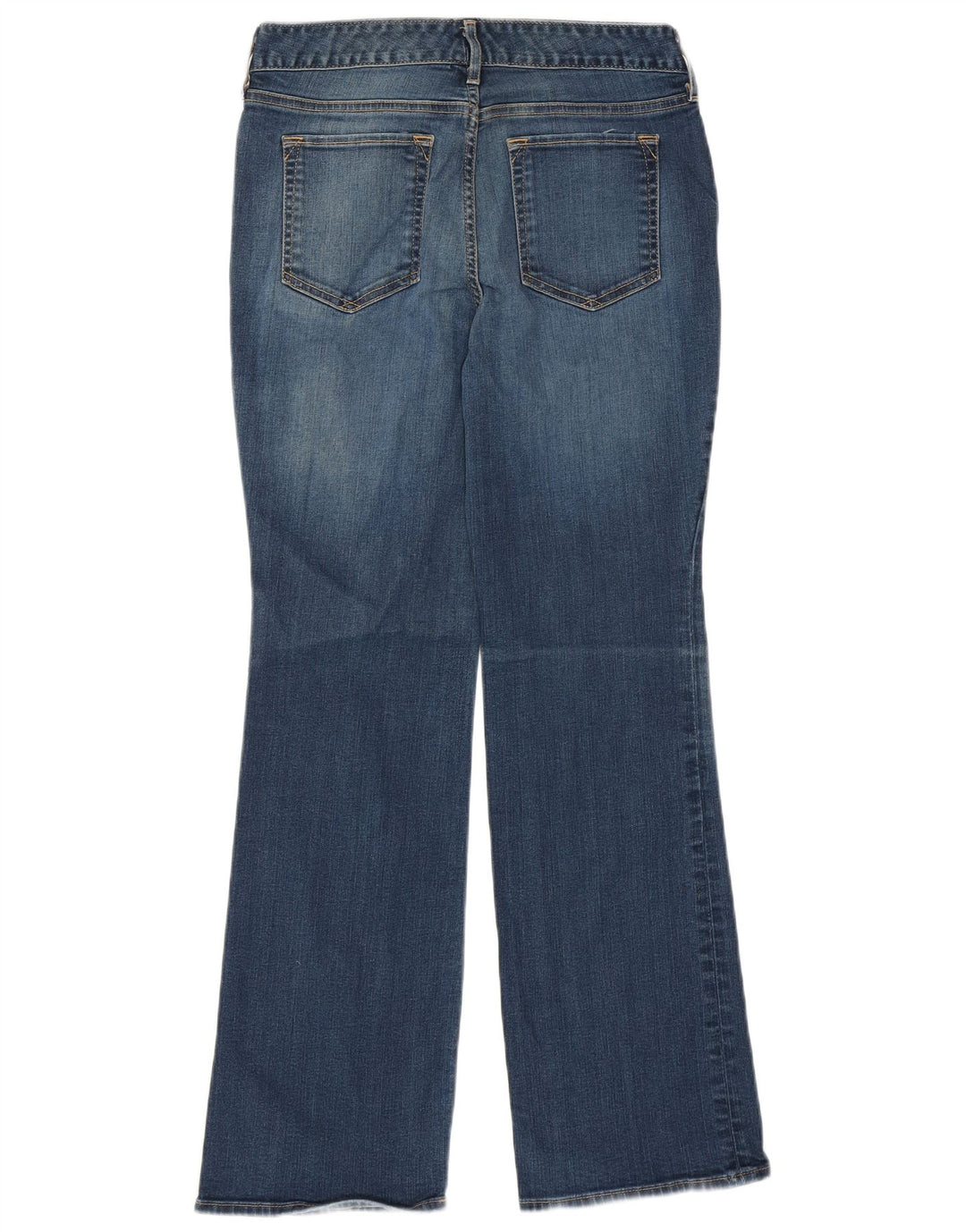 Jeans bootcut curvy da donna Eddie Bauer US 6 medio W28 L30 cotone blu