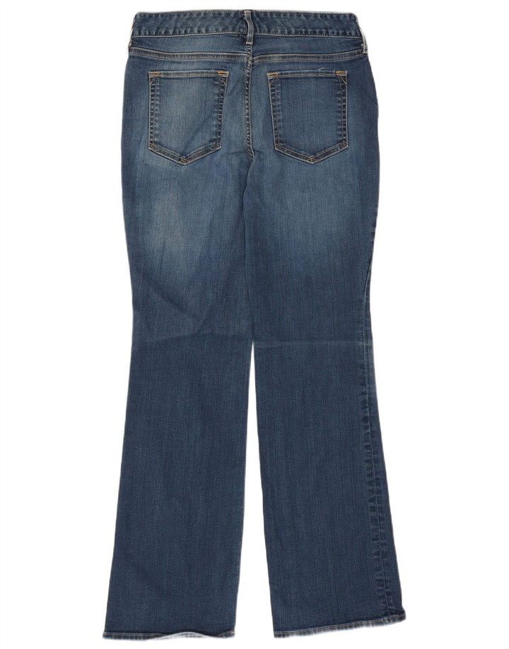 Jeans bootcut curvy da donna Eddie Bauer US 6 medio W28 L30 cotone blu