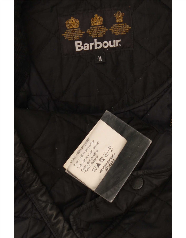 Giacca trapuntata da uomo Barbour UK 38 poliestere nero medio