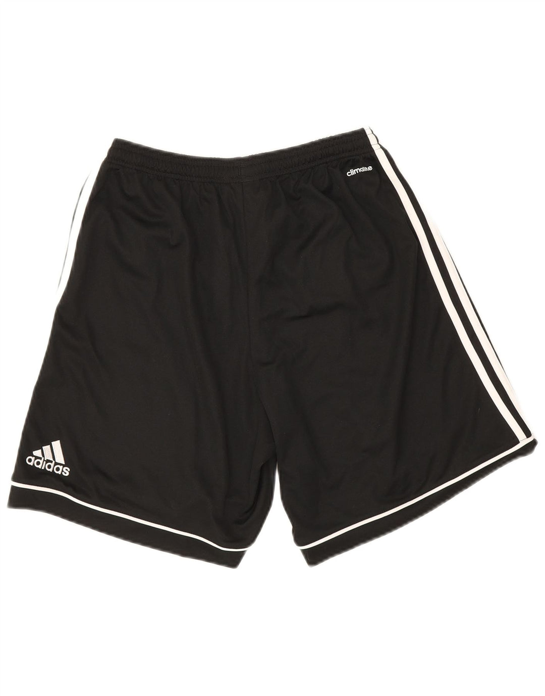 Pantaloncini sportivi Adidas Climalite da uomo medio poliestere nero