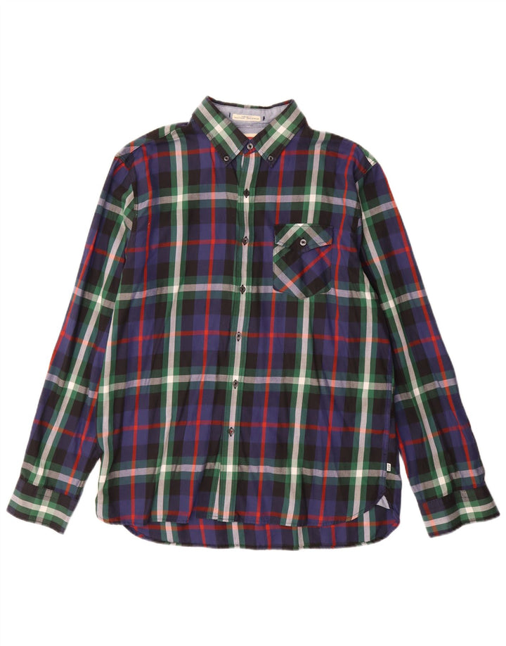 LEVI'S Camicia da uomo in flanella vestibilità standard, cotone a quadri multicolore grande