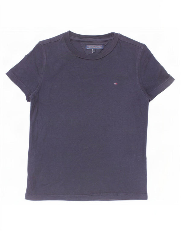 T-shirt grafica per ragazzi Tommy Hilfiger Top 5-6 anni in cotone blu navy