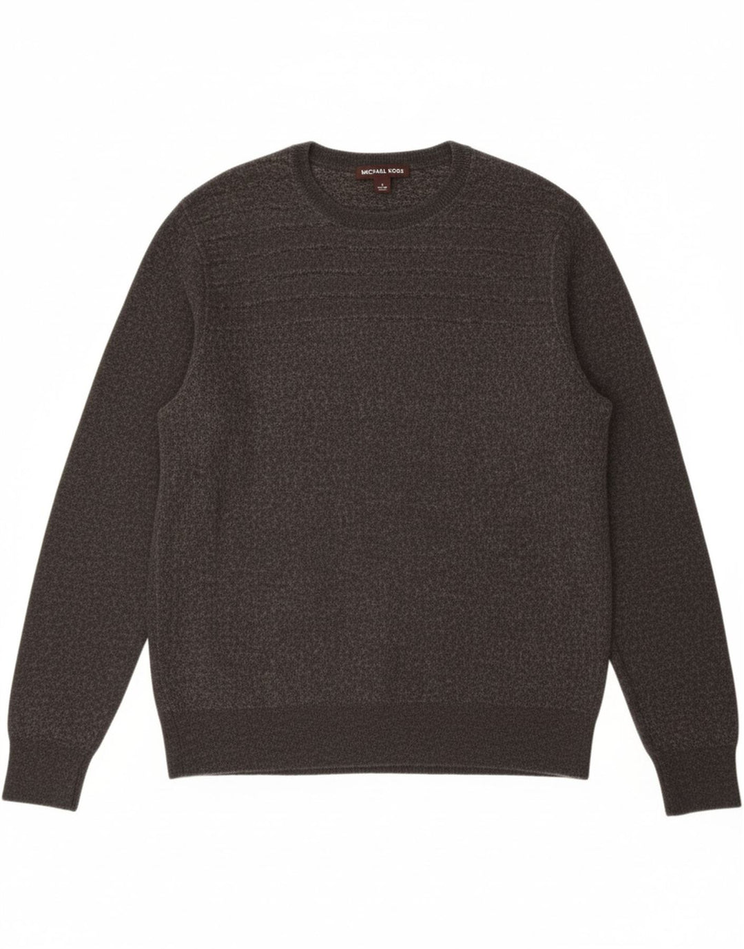 MICHAEL KORS Womens Crew Neck Jumper Sweater UK 16 Large Grey Wool Vintage Michael Kors and Second-Hand Michael Kors from Messina Hembry 