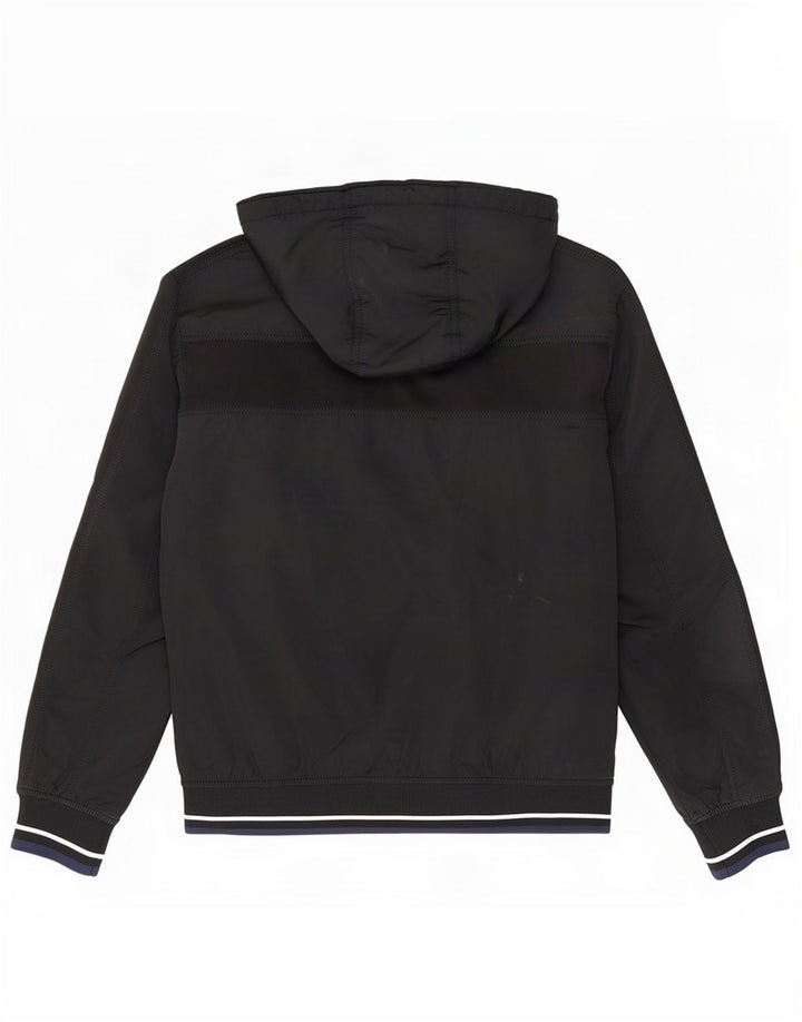 Giacca da ginnastica con cappuccio da uomo Zara media nera
