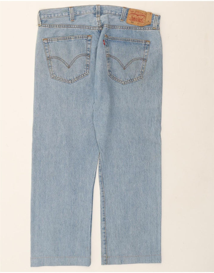 Jeans dritti da uomo Levi's 501 W38 L28 cotone blu