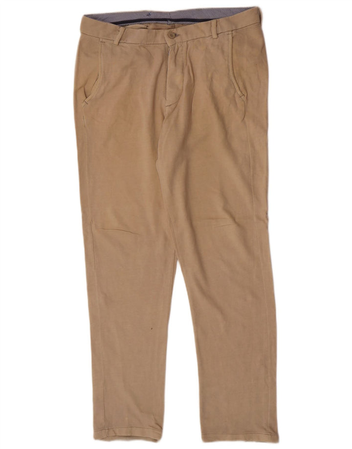 Pantaloni chino slim fit da uomo Zara medi W34 L32 Beige