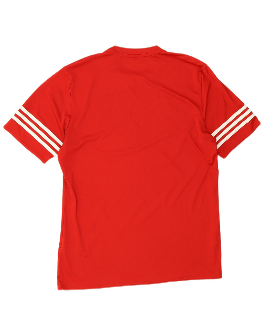 T-shirt Adidas Climalite da uomo, grande, in poliestere rosso