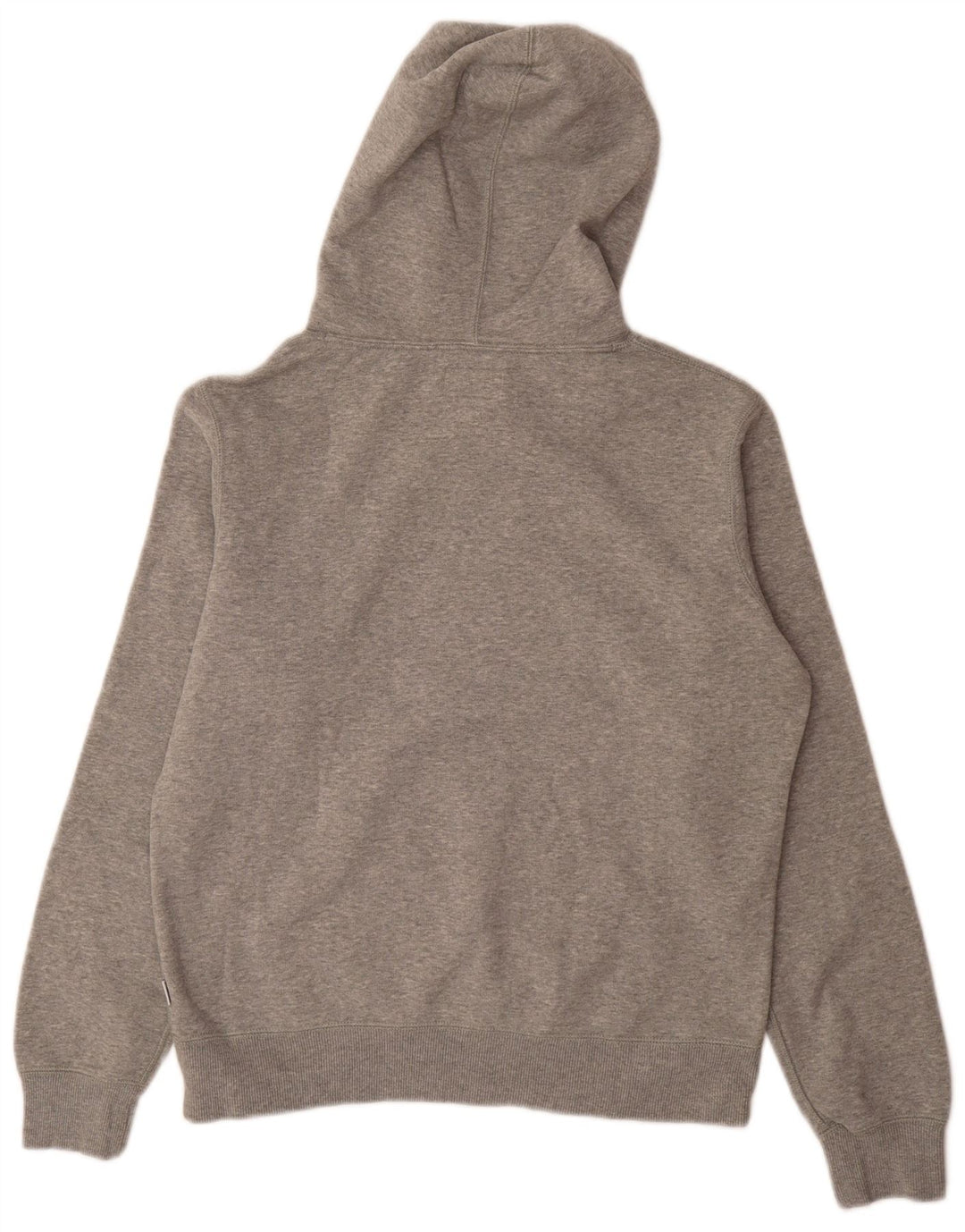 CONVERSE Felpa con cappuccio da donna UK 16 Large Grigio Cotone