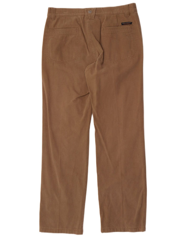 Pantaloni casual dritti da uomo Navigare IT 50 Large W34 L32 Cotone Beige