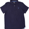IZOD Mens Tall Polo Shirt XL Navy Blue Vintage Izod and Second-Hand Izod from Messina Hembry 
