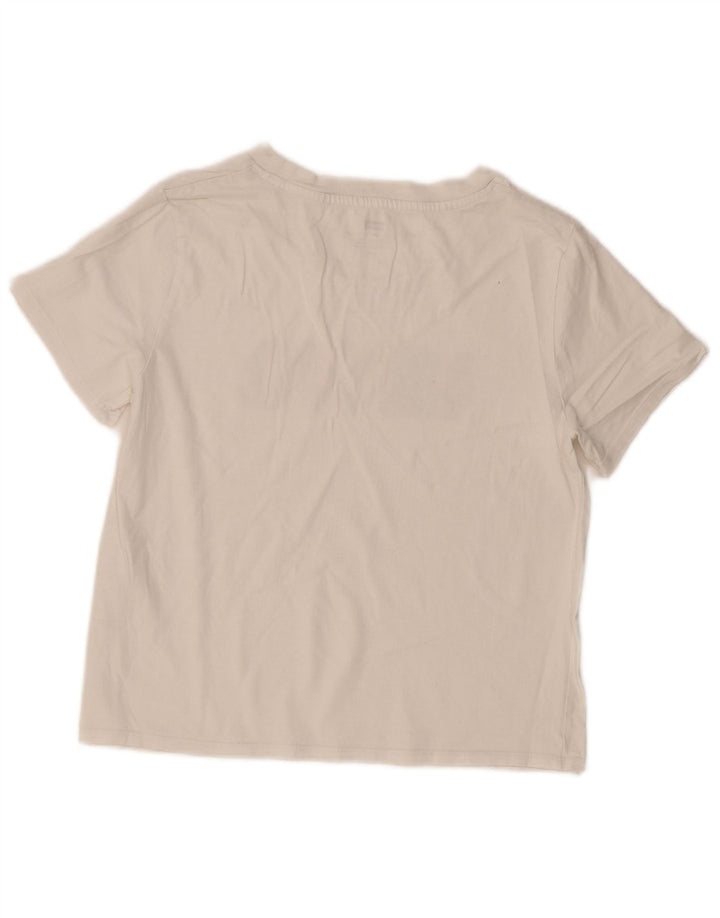 T-shirt grafica da donna Levi's Top UK 10 piccola bianca