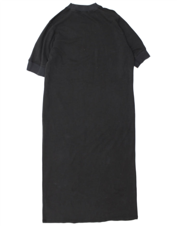 Vestito maxi oversize da donna Zara UK 14 Cotone grigio medio