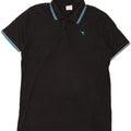 Polo Diadora Uomo 3XL Cotone Nero