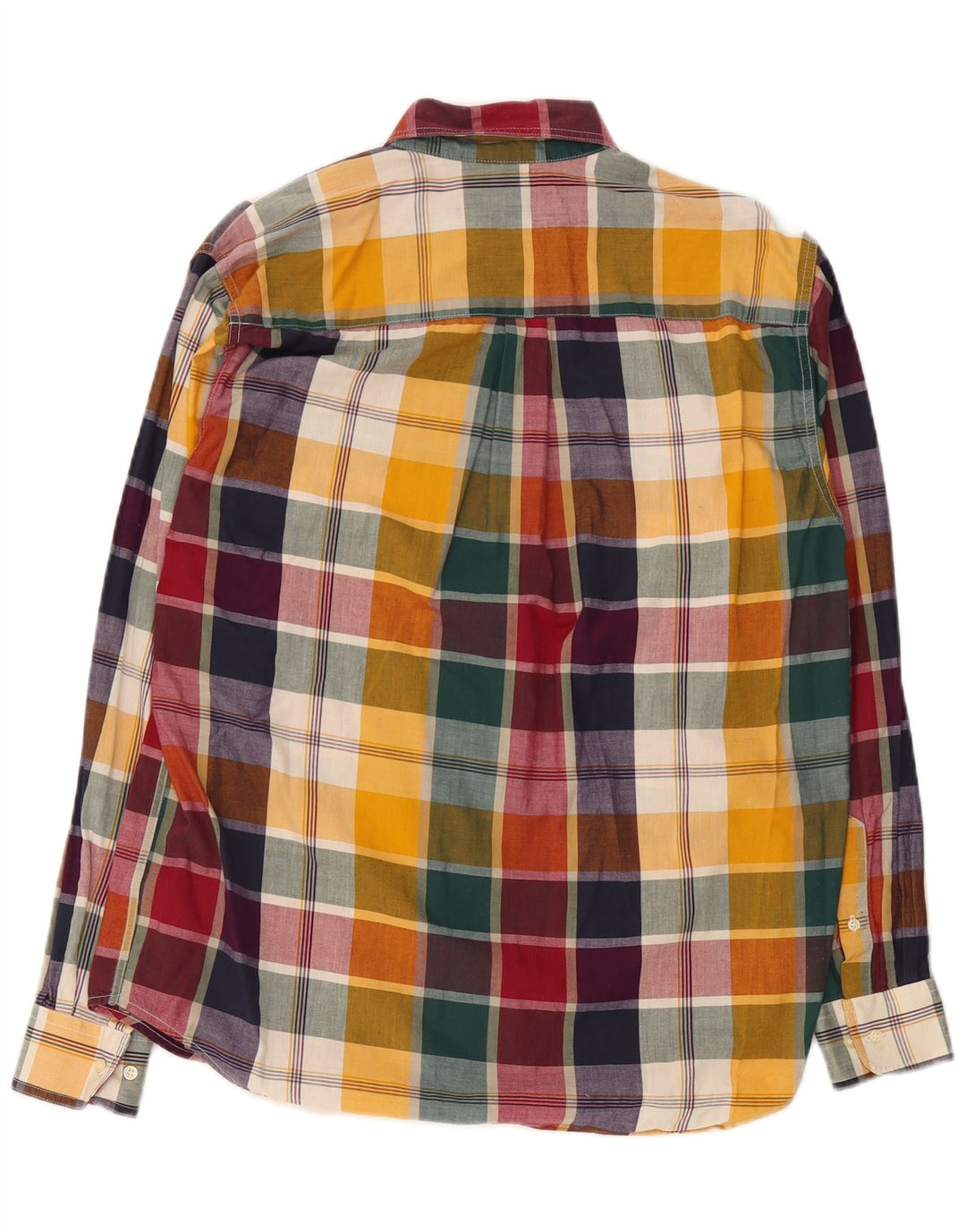 Camicia a quadri da uomo Alley & Sons in cotone scozzese medio multicolore