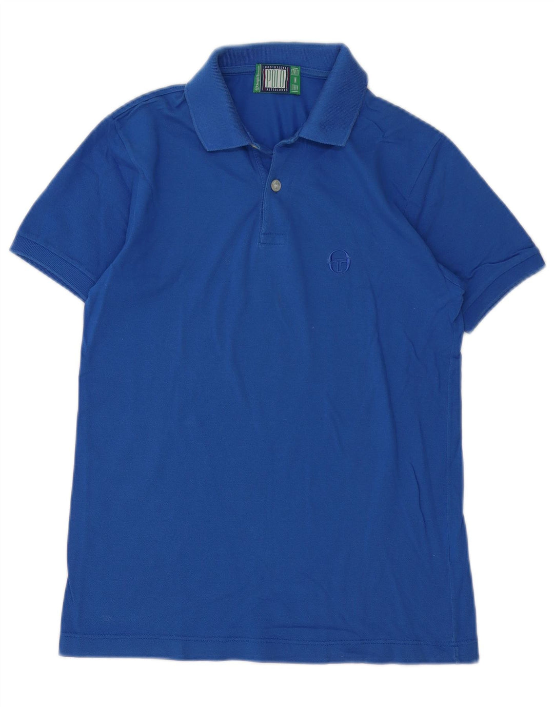 Polo Donna Sergio Tacchini IT 42 Blu Medio Cotone