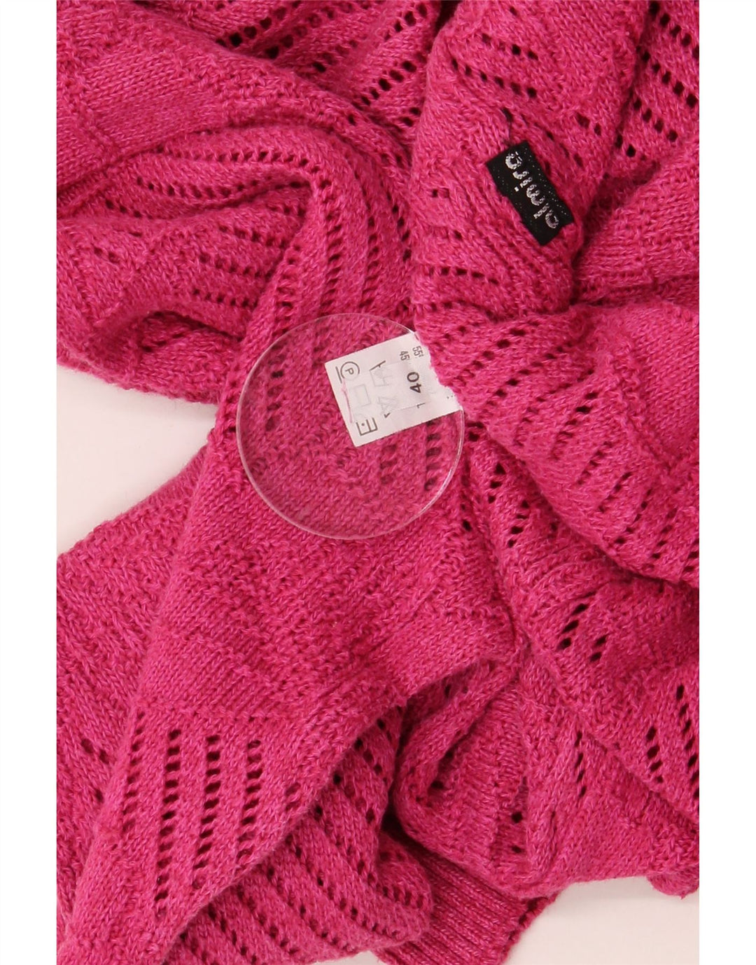 Maglione girocollo oversize da donna Almira IT 40 piccolo cotone rosa