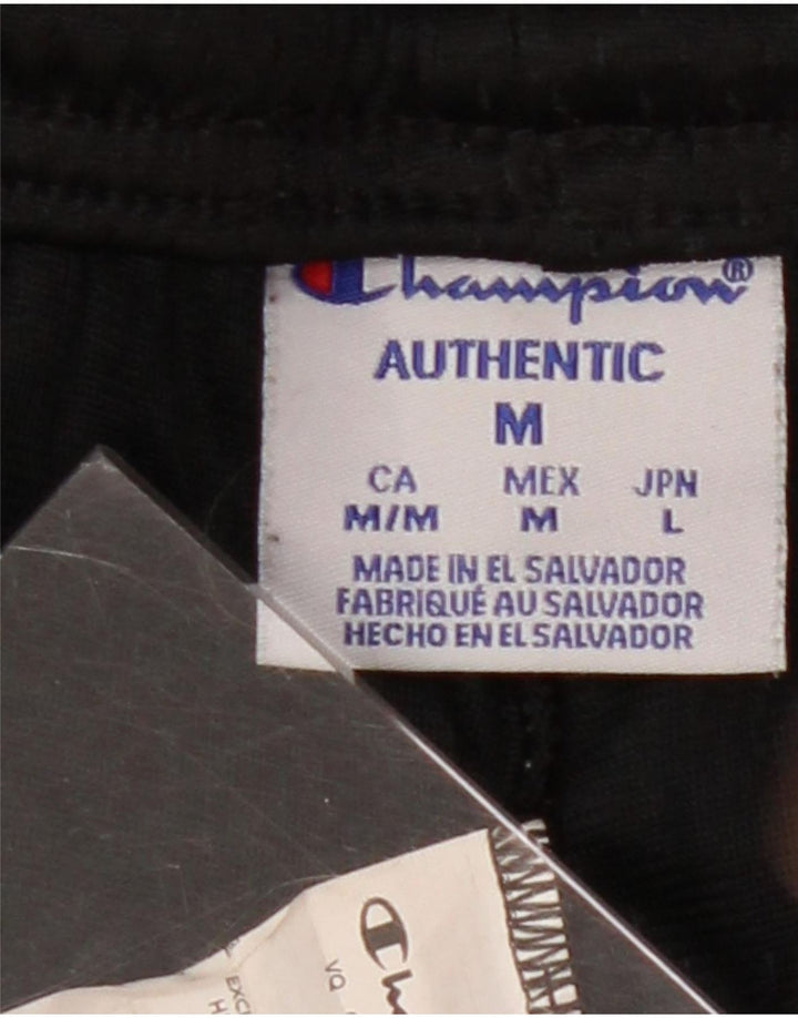 Pantaloncini sportivi da uomo Champion, poliestere nero medio
