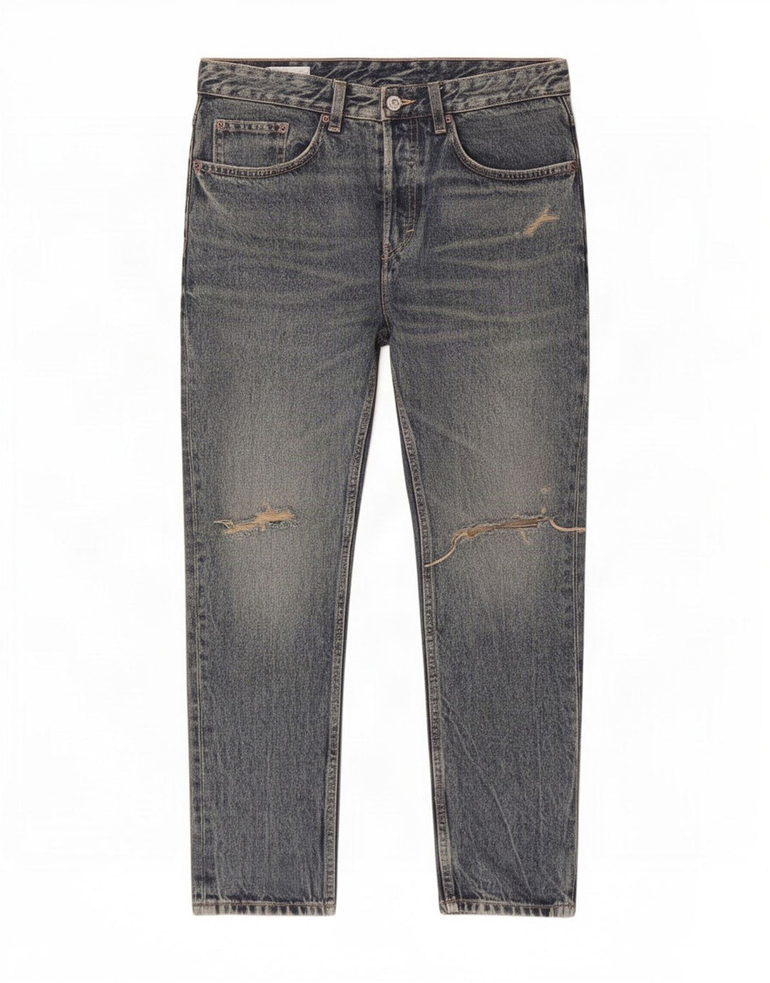 Jeans affusolati da uomo Zara EU 40 medio W31 L27 cotone blu