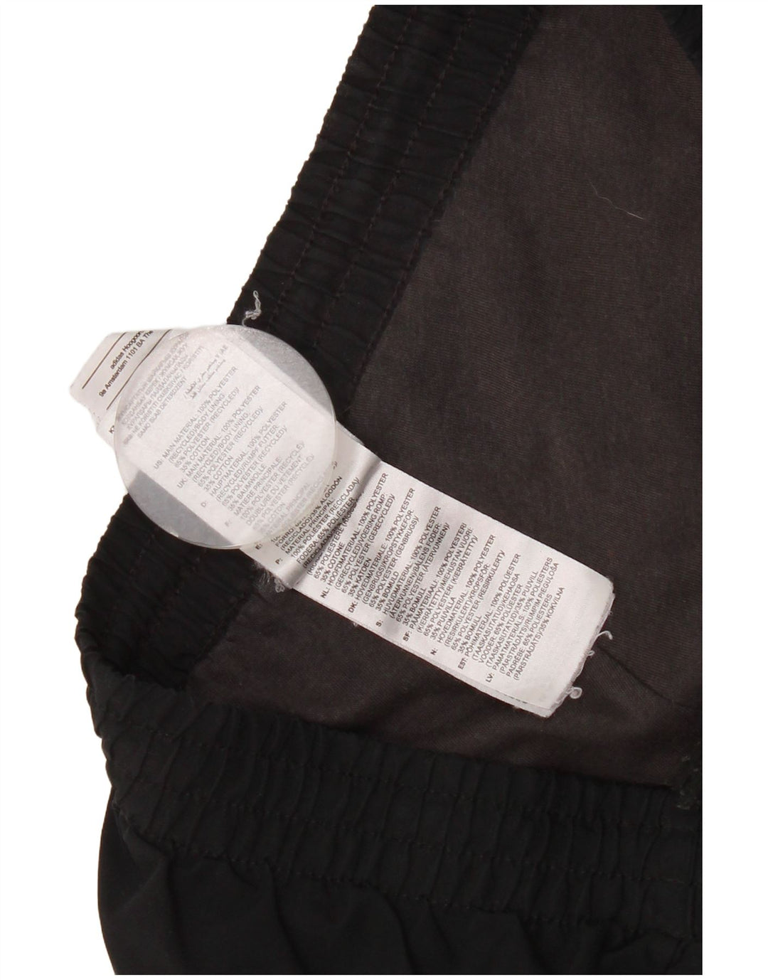 Pantaloni da tuta da uomo Adidas Joggers Medium Black Colourblock poliestere