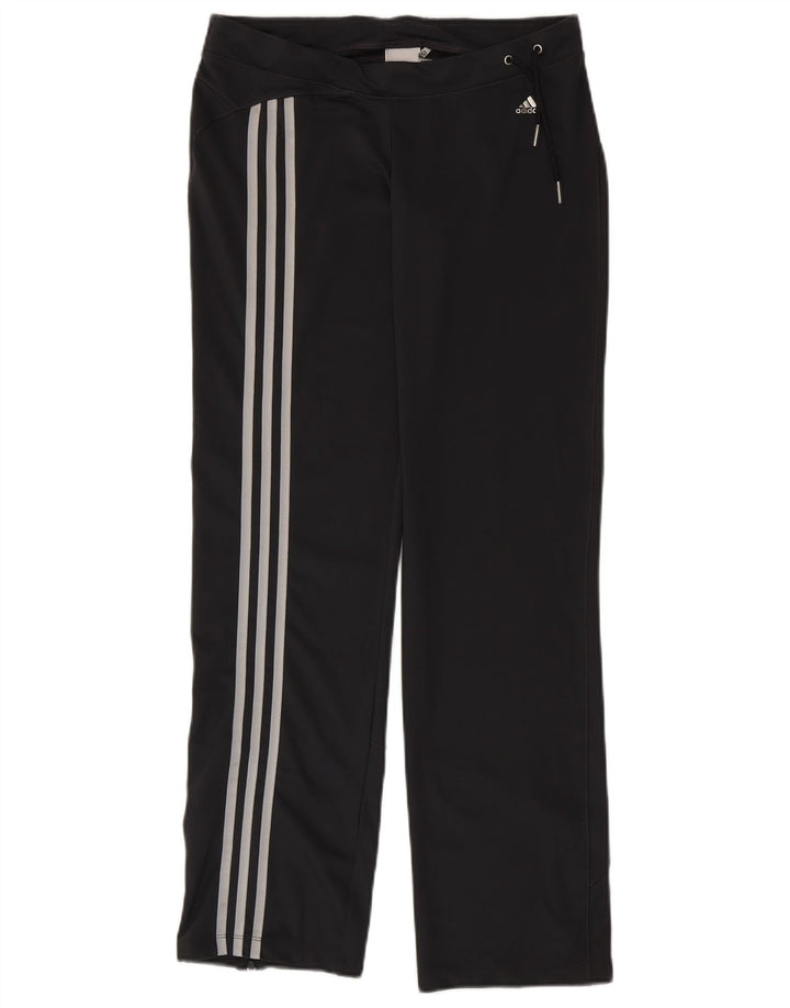 Pantaloni da tuta ADIDAS Climacool da donna UK 14 Large Grigio Poliestere