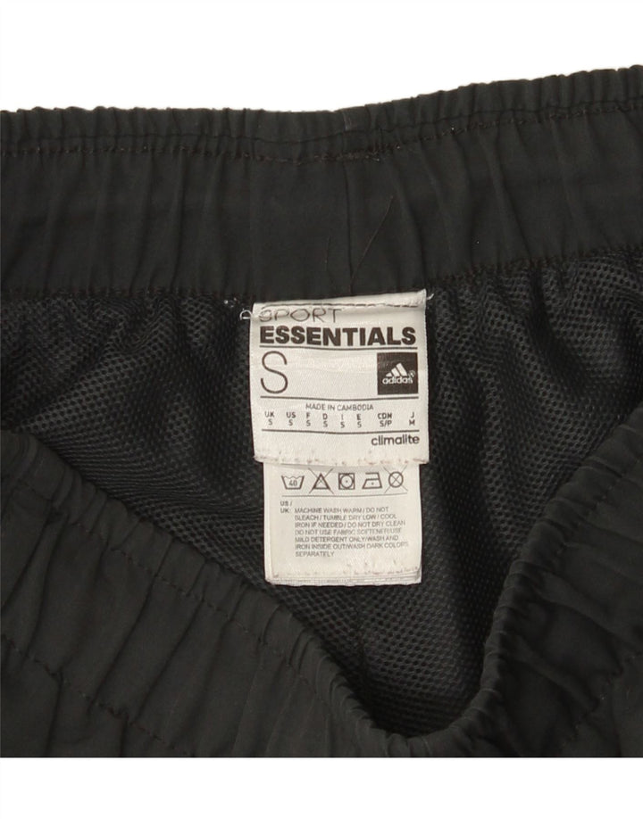 Pantaloncini sportivi Adidas Climalite da uomo piccoli in poliestere grigio