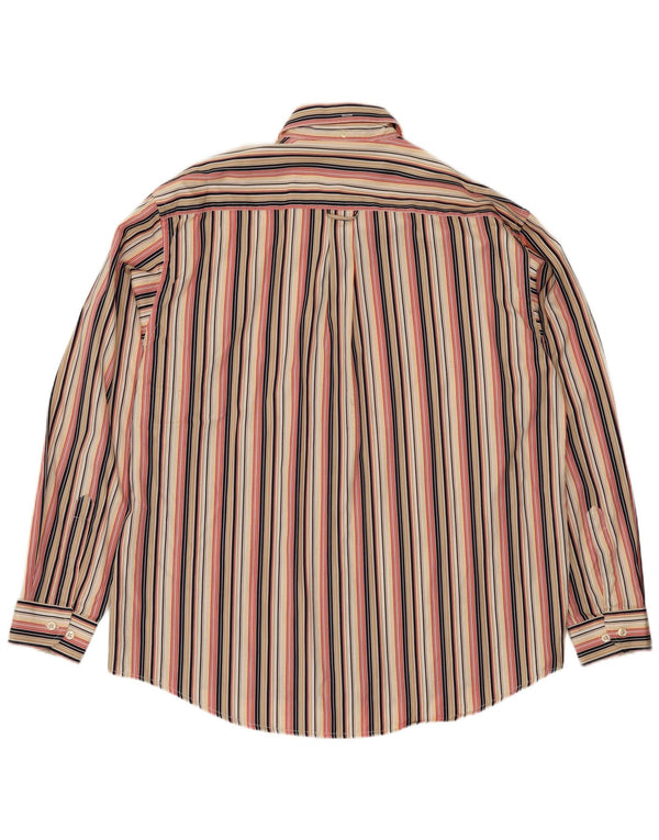 Camicia da uomo MC Gregor XL in cotone a righe multicolore