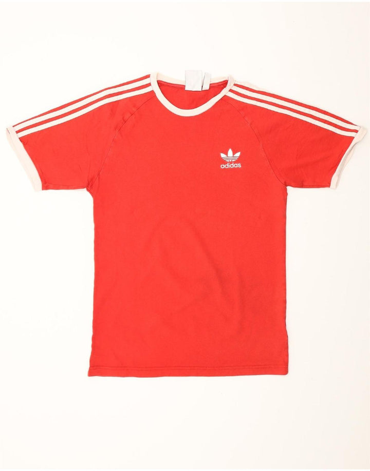 T-shirt ADIDAS da uomo Top piccola rossa in cotone