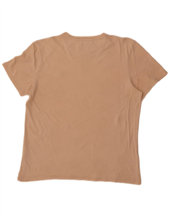 T-shirt da uomo Lyle & Scott Top XL in cotone beige