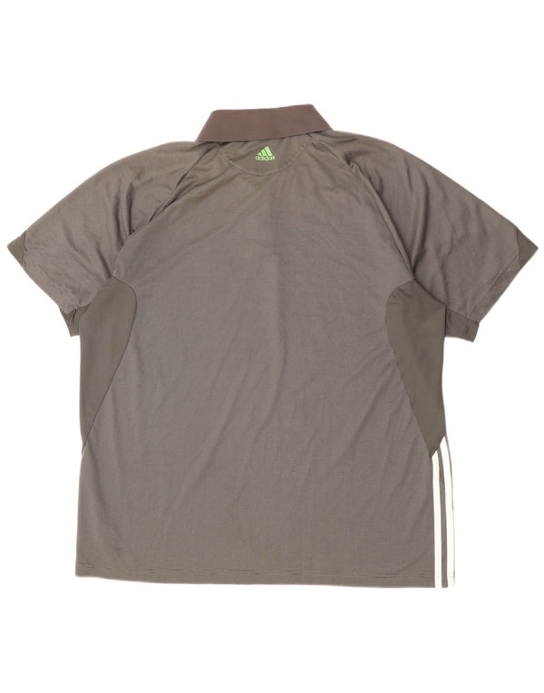 Polo ADIDAS da uomo Rolando Carros XL gessata grigia