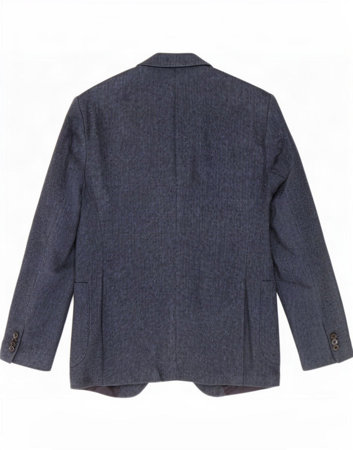 Giacca blazer sartoriale da uomo Tommy Hilfiger IT 50 Large Blu Navy