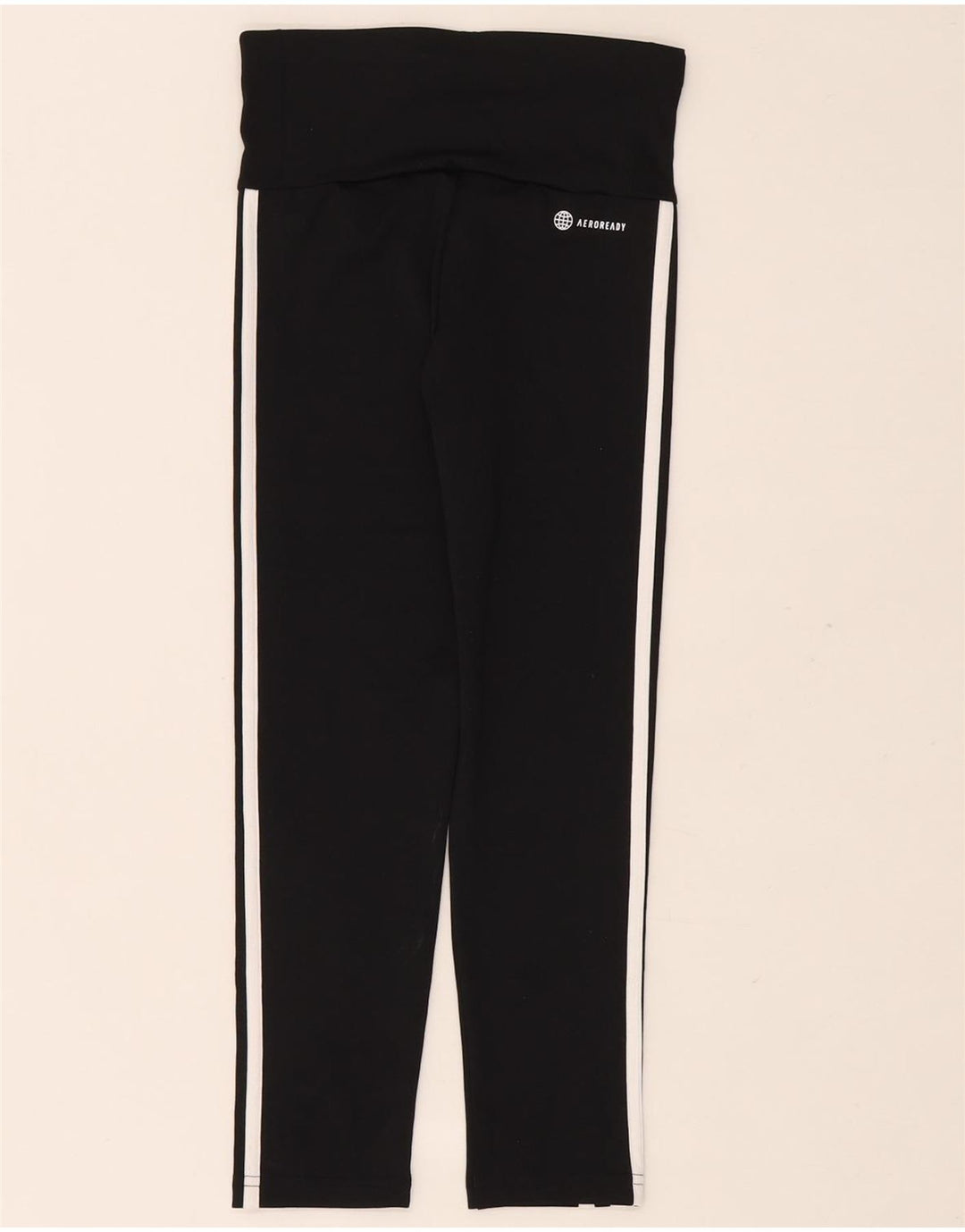 Leggings Adidas Aeroready Bambina 9-10 Anni Poliestere Nero