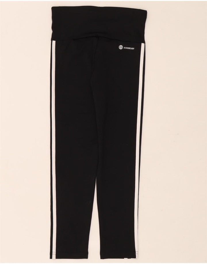 Leggings Adidas Aeroready Bambina 9-10 Anni Poliestere Nero