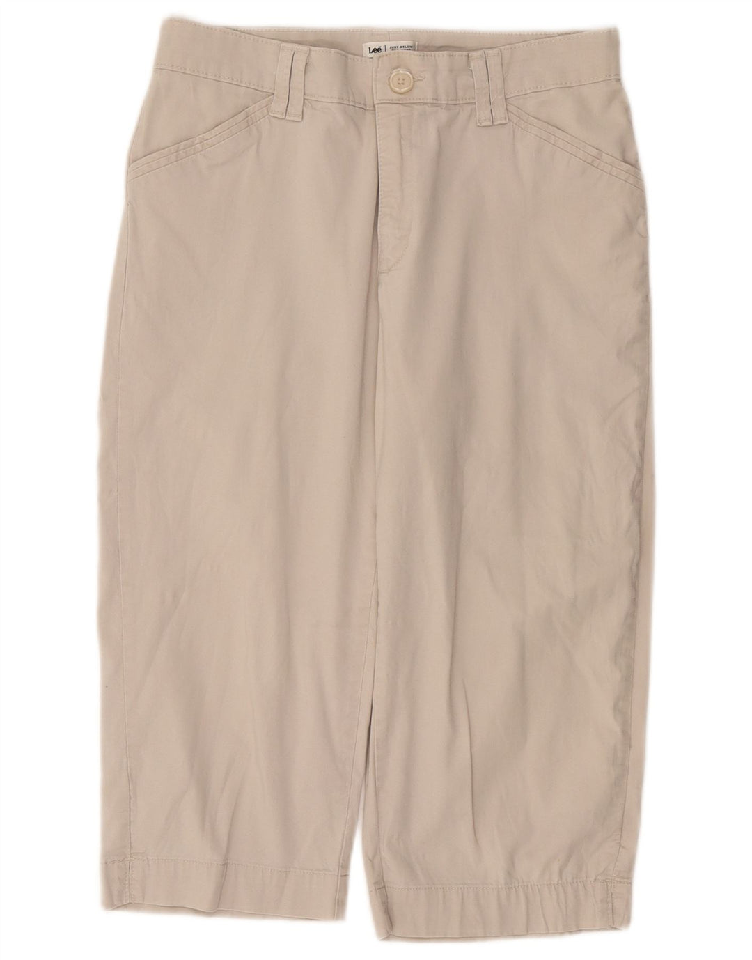 Pantaloni Capri da donna LEE W30 L19 Beige