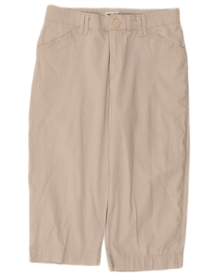 Pantaloni Capri da donna LEE W30 L19 Beige