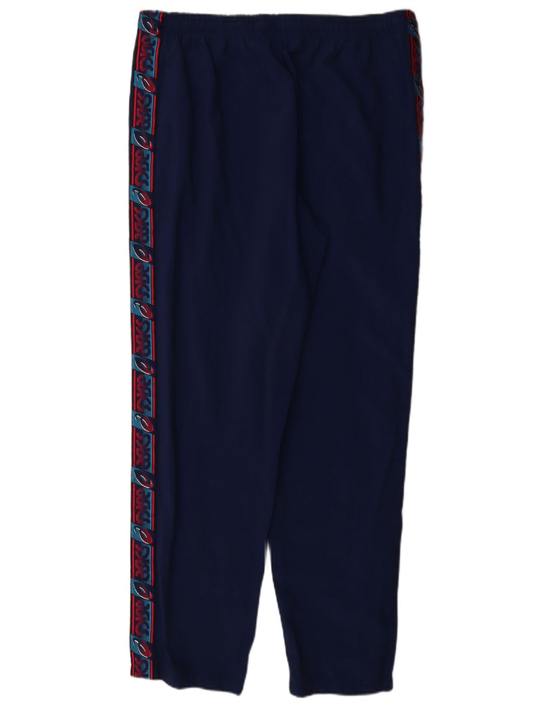 Pantaloni da tuta grafica da uomo Asics IT 50 Medium Blu Navy Colourblock