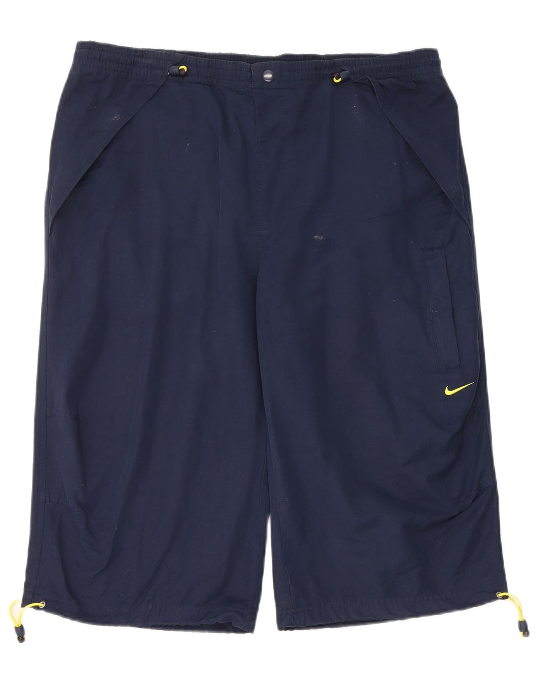 Pantaloncini bermuda cargo da uomo Nike medi W36 blu navy cotone sportivo