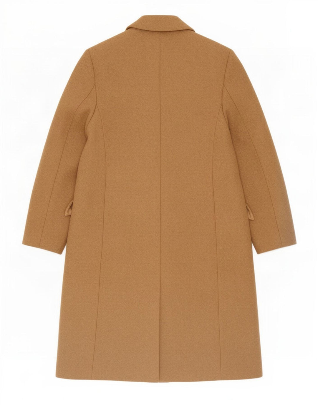 Cappotto doppiopetto oversize da donna Zara UK 6 XS Beige Lana