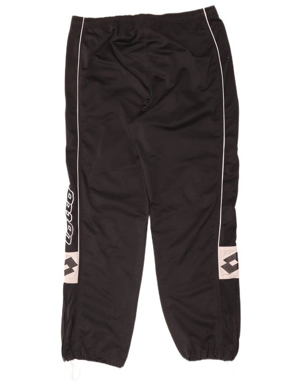 Pantaloni da tuta con grafica da uomo Lotto Joggers Large Black Colourblock
