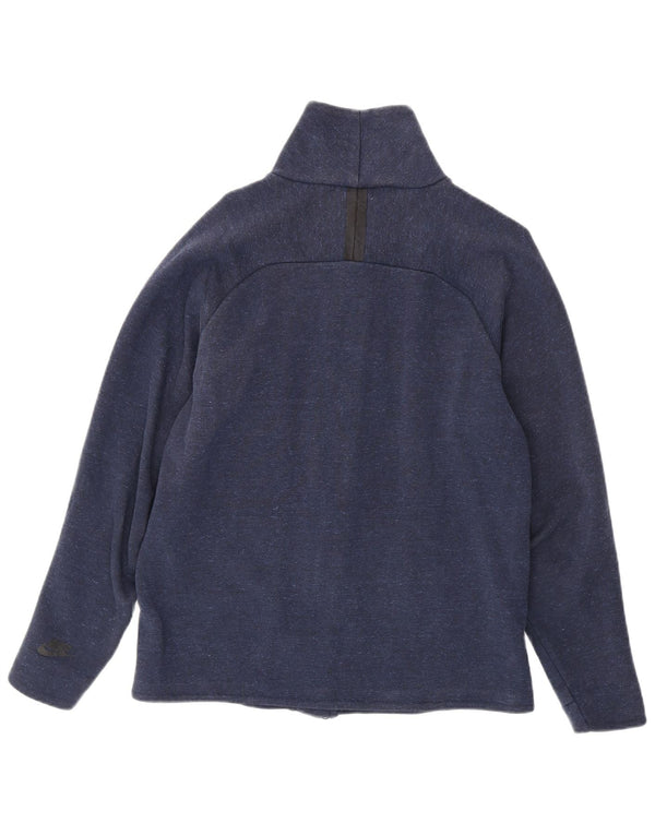 Giacca da ginnastica da uomo Nike, giacca media, in cotone blu navy