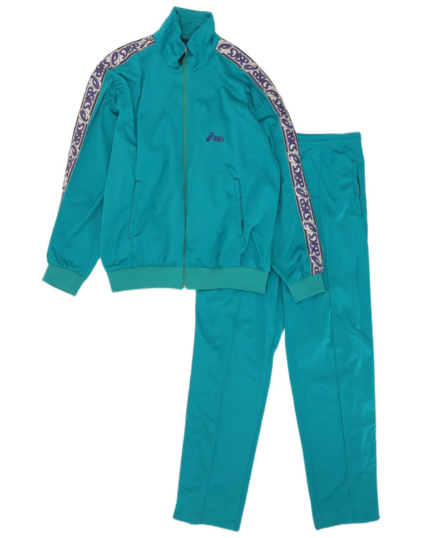 Tuta intera Asics da donna con grafica IT 52 Large Blu Colourblock