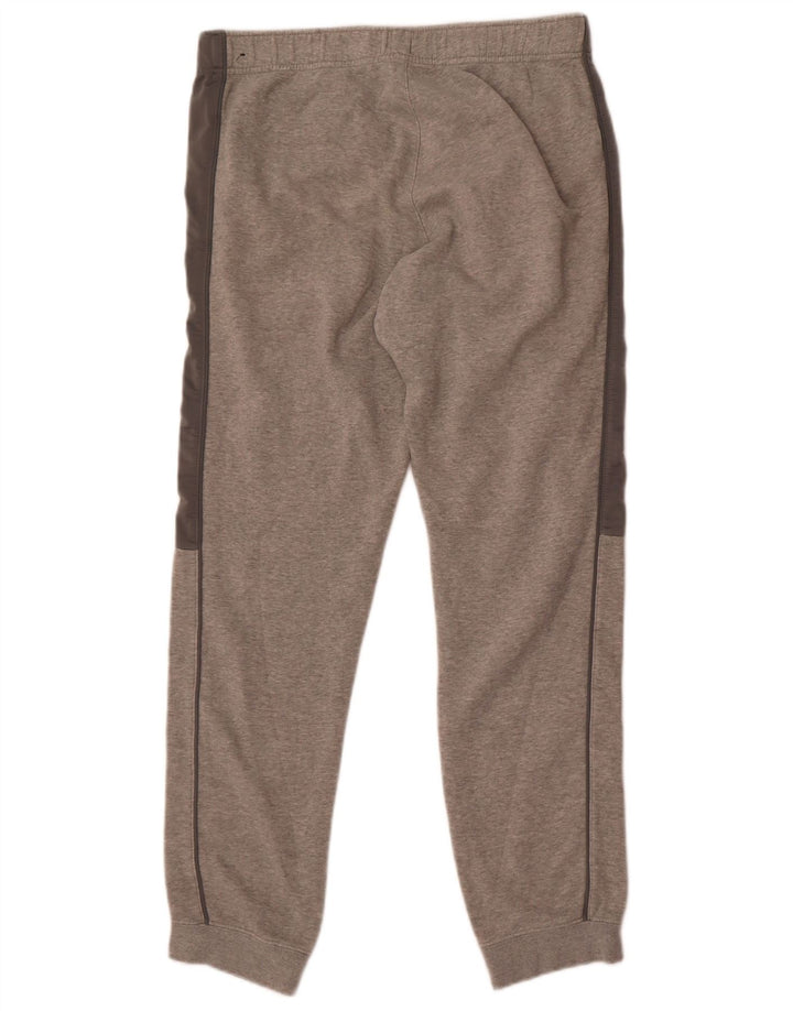 Pantaloni da tuta da uomo Nike Joggers in cotone color block grigio medio